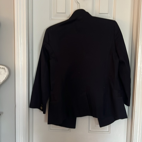 French Connection Gold and Blue Blazer with Structured Fit - Picture 2 of 6